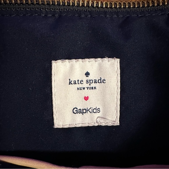⭐️ Kate Spade Gap Kids Colab canvas and plastic Tote Bag - Picture 2 of 10